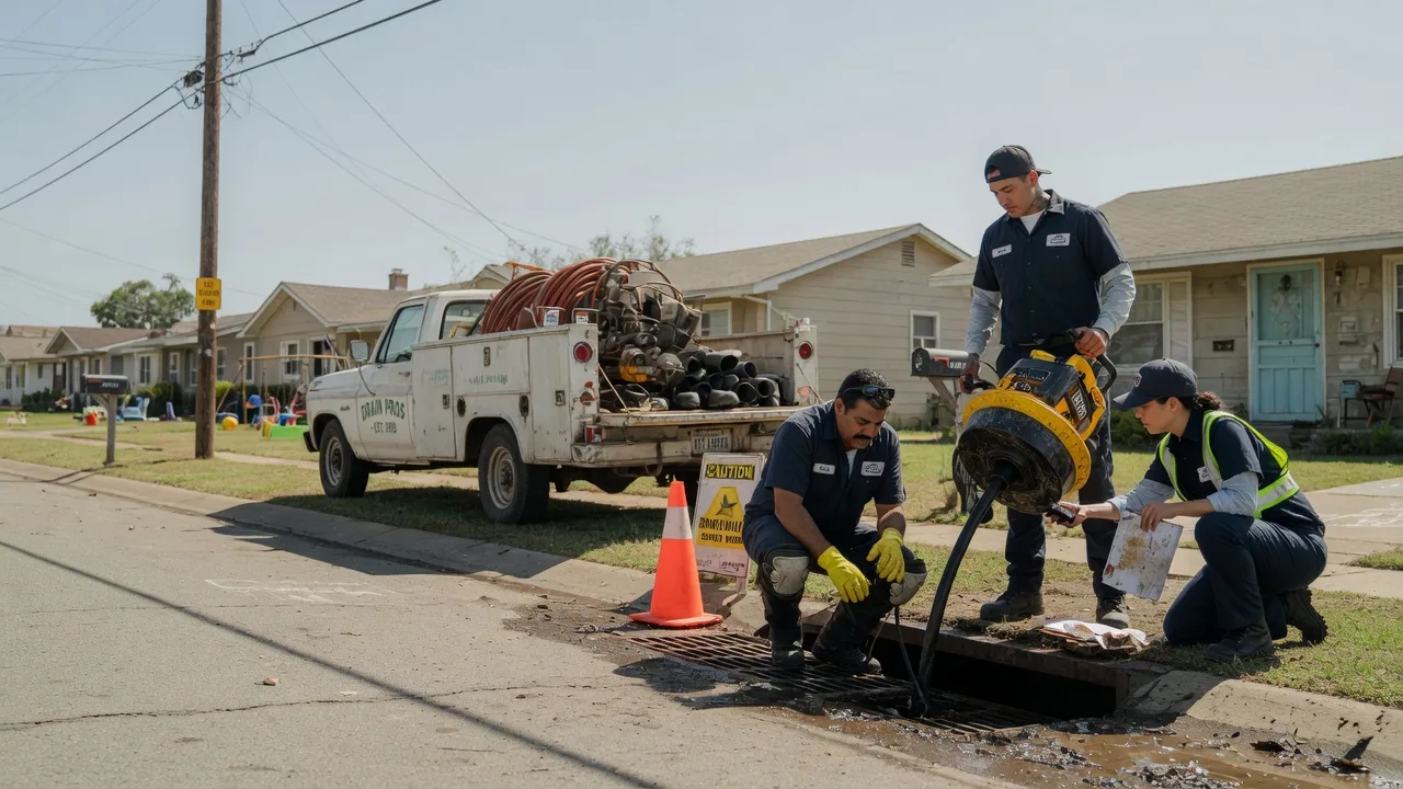 Drain Cleaning in Edgewood, TX near me